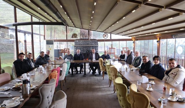 Kilis Belediye Başkanı Bilecen, gazetecilerle buluştu