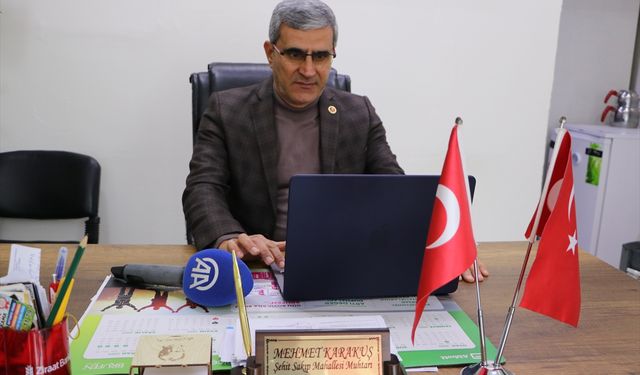 Kilis Muhtarlar Derneği Başkanı Yılın Kareleri'ne oy verdi