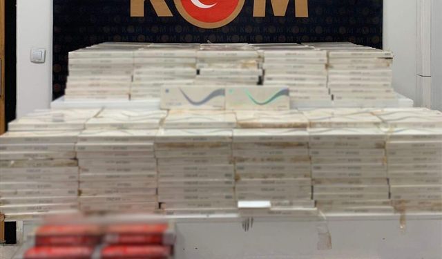 Mardin'de 7 bin 100 paket kaçak sigara ele geçirildi