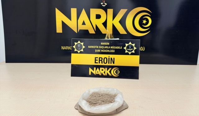 Mardin'de Narkotik operasyonunda 4 şüpheli yakalandı