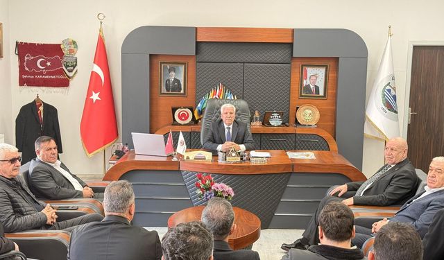 MHP İl Başkanı Arslan'dan, Karamehmetoğlu'na ziyaret