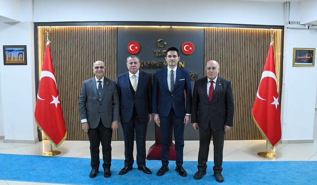 Nusaybin Kaymakamı Çakır'a belediye başkanlarından ziyaret