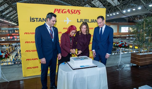 Sabiha Gökçen bağlantı portföyünei Lübliyana'yı ekledi