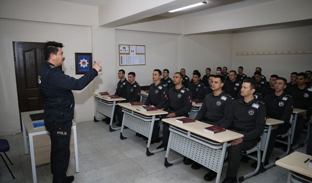 Şehit Ali Gaffar Okkan Eğitim Merkezi polis yetiştiriliyor