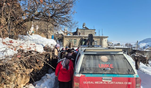 Kardan Kapanan Köylerdeki Hastalara Ulaşıldı