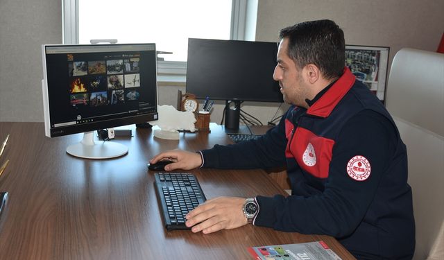 Şırnak 112 Merkezi Müdürü Tatar Yılın Kareleri'ni Oyladı