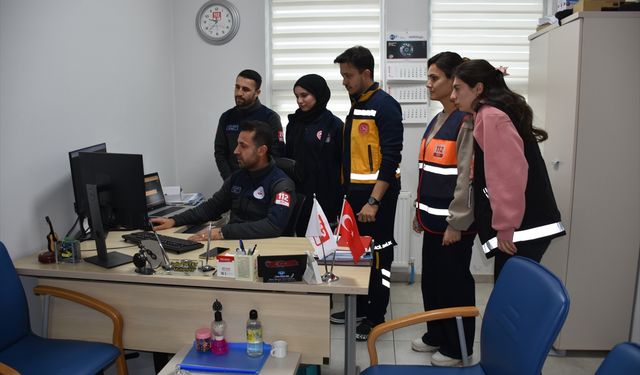 Şırnak 112 Acil Çağrı Merkezi 'Yılın Kareleri'ni oyladı