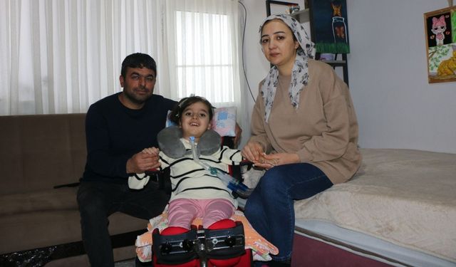 SMA Tip 1 Hastası küçük İkranur zamanla yarışıyor