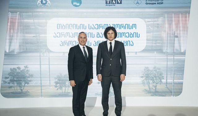 TAV Havalimanları Tiflis'te işletme süresini 2032'ye uzattı