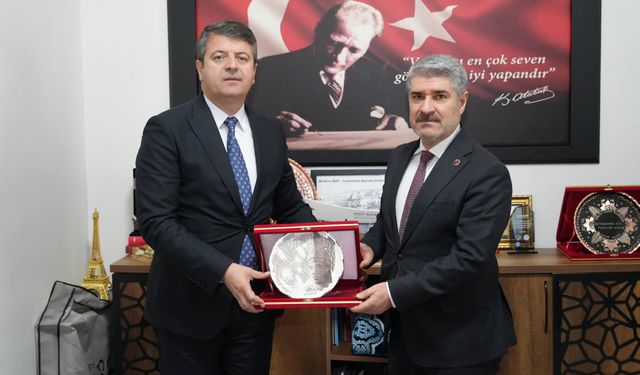 Başkan Tutdere’den Besni Belediyesi’ne Ziyaret