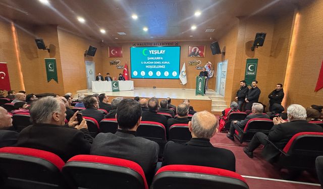 Yeşilay Şanlıurfa Şube Başkanlığa Aziz Çiftçi seçildi