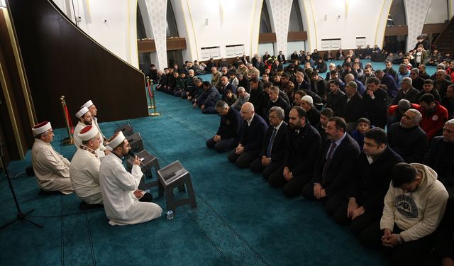 Adıyaman’da 6 Şubat Şehitleri İçin Mevlit Okutuldu