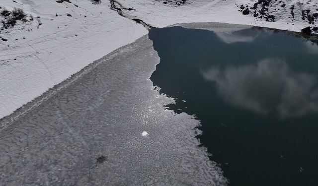 Gerger'de Sülüklü Göl Yeniden Doldu