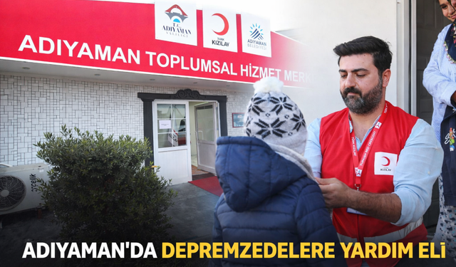 Kızılay Deprem Bölgesi Desteklerini Sürdürecek