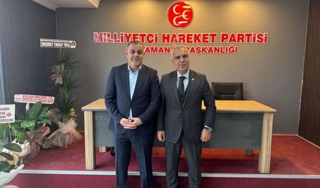 Malatya MHP'den Adıyaman MHP'ye Ziyaret