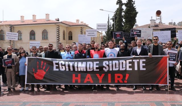 Bölgemizde Siverek'teki okula saldırı protesto edildi