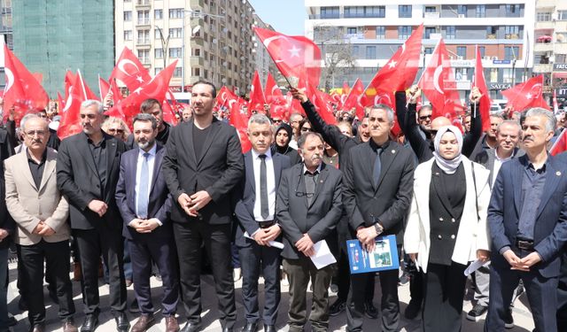 Okul saldırı Diyarbakır ve çevresinde protesto edildi