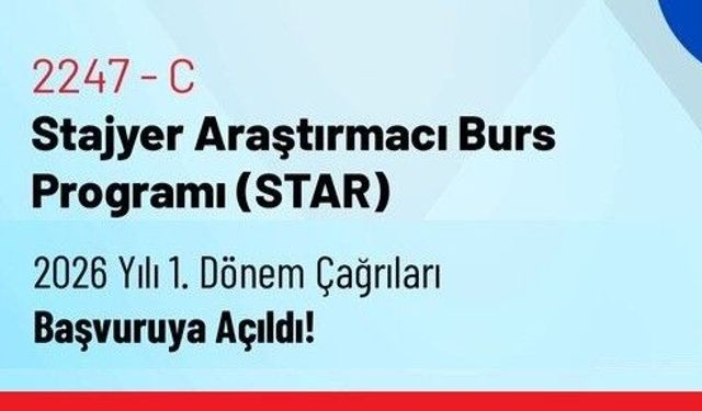 TÜBİTAK STAR programı başvuruları başladı