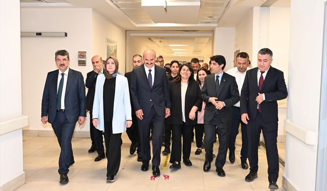 Batman’da Bayramda Anlamlı Hastane Ziyareti