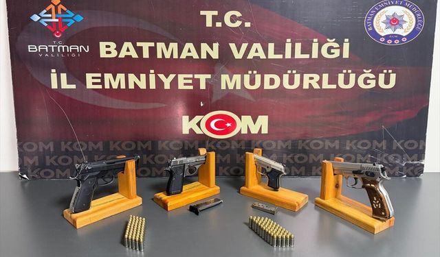 Batman’da Organize Suç Operasyonu: 7 Tutuklama