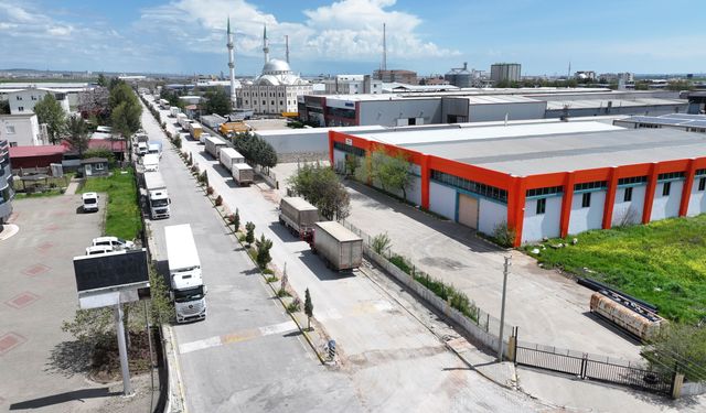Diyarbakır OSB’de Modernizasyon Çalışması Sürüyor