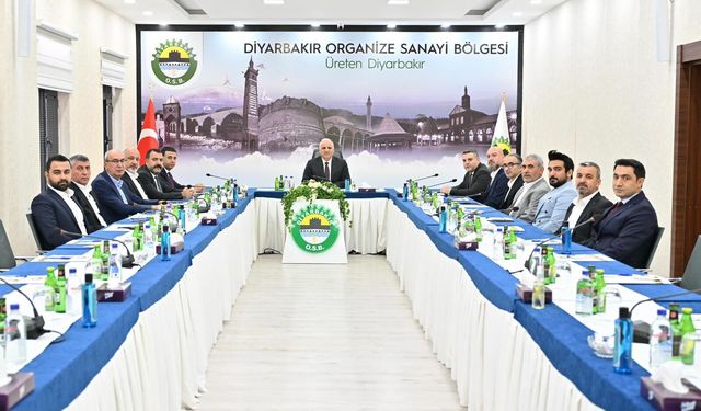 Diyarbakır OSB’de Yeni Yönetim Belirlendi