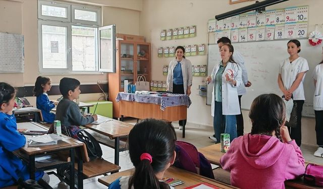 Ergani’de öğrencilere uygulamalı eğitim verildi