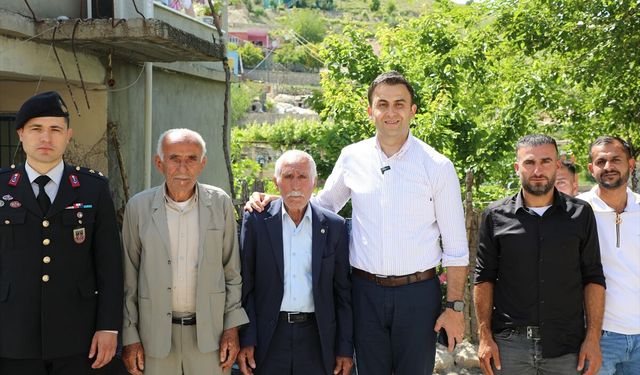 Hasankeyf’te Şehit Ailelerine Bayram Ziyareti