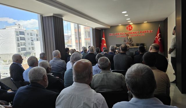 MHP Adıyaman’da Bayramlaşma Programı Düzenledi