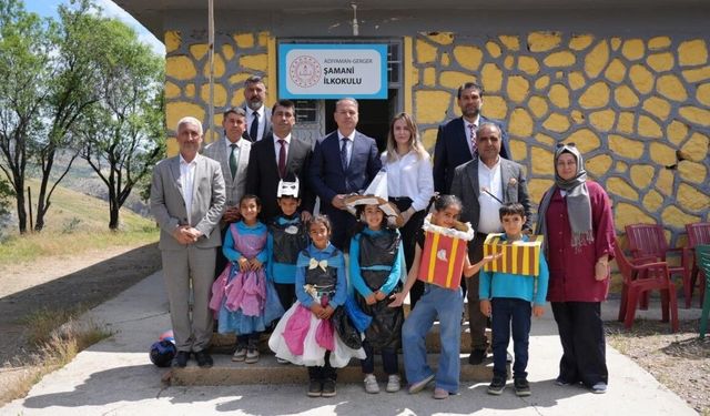 Müdür Tosun Şamani İlkokulunu ziyaret etti