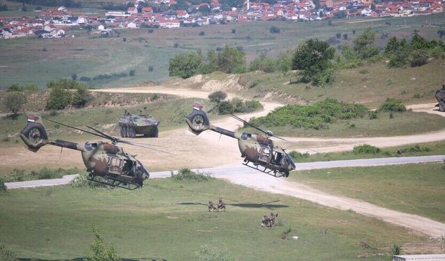 NATO-Sırbistan Tatbikatı Tamamlandı