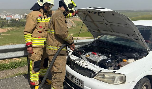 Cizre’de LPG’li Araçta Gaz Kaçağı Paniği