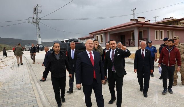 Çelikhan’daki Köy Evlerinde Çalışmalar Sürüyor