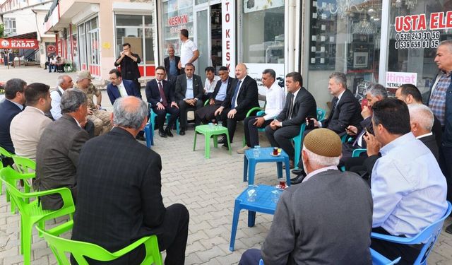 Adıyaman Valisi Sincik'te Esnafla Buluştu