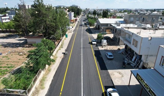 Adıyaman'da Bir Cadde Daha Yenilendi