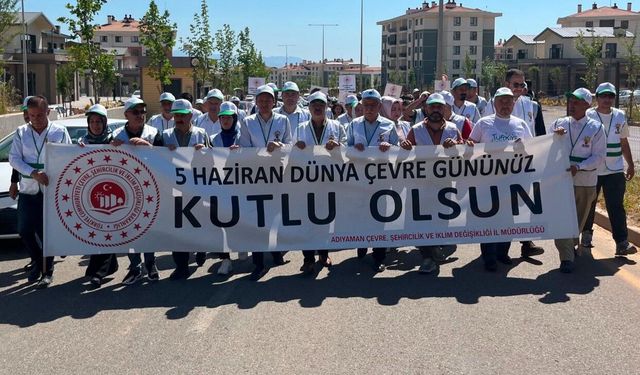 Adıyaman'da Dünya Çevre Günü Etkinliği