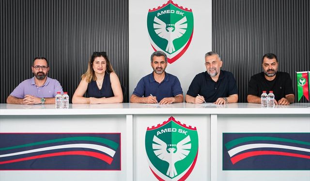 Amedspor'da sportif direktörlük koltuğu Serkan Reçber'in