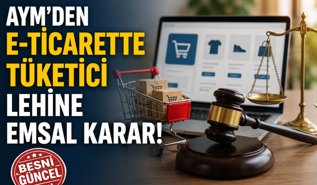 E-ticarette Tüketiciyi Korumada AYM'den Kritik Karar