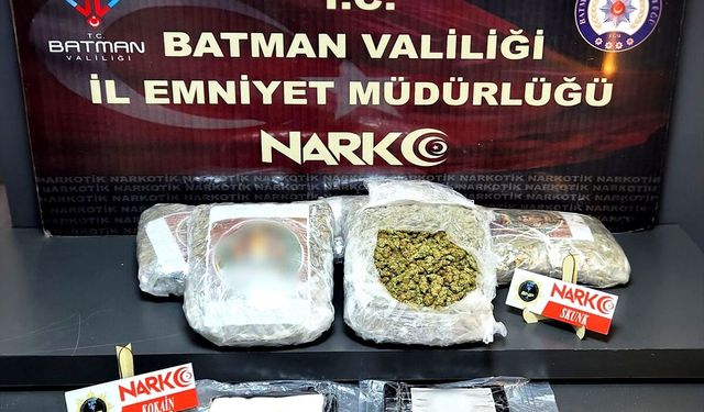 Batman'da tırda uyuşturucu ele geçirildi, 1 şüpheli