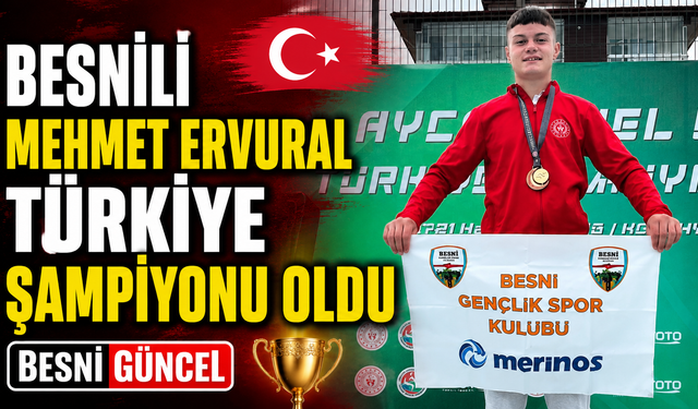 Ervural'ın Şampiyonluk Geleneği Devam Ediyor