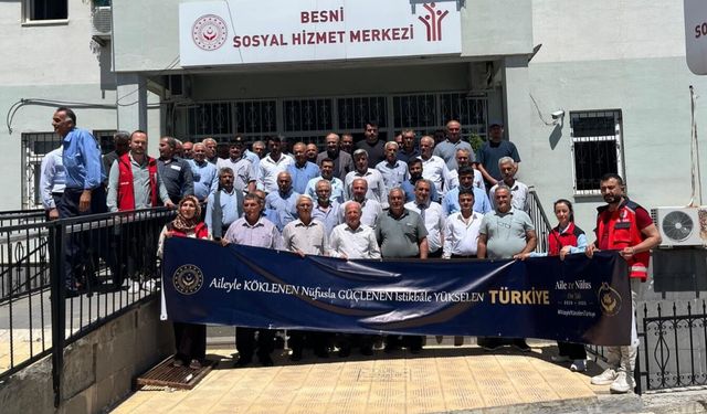 Besni Muhtarlarına Sosyal Destekler Tanıtıldı