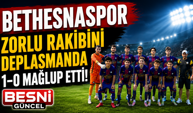Bethesnaspor Liderlik Yolunda Kazandı