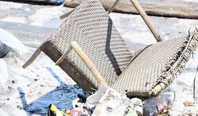 Bodrum'da Maviye Yakışan Temizlik: 850 Kg Atık Çıktı