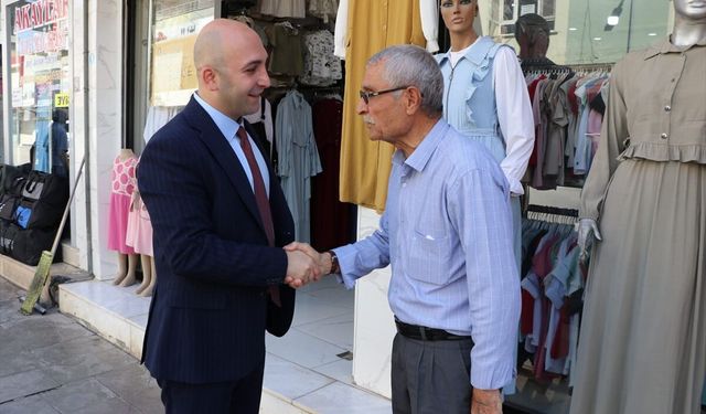 Ceylanpınar Kaymakamı esnafın sesine kulak verdi