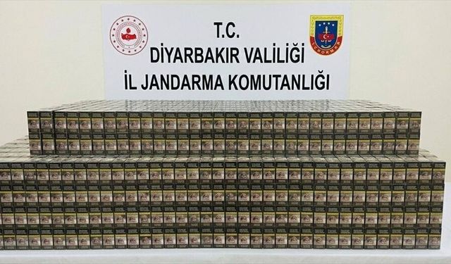 Diyarbakır'daki kaçakçılık operasyonlarında 31 şüpheliye