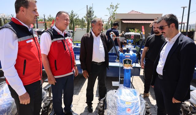 Diyarbakırlı Bağcılar Modern Ekipmanlara Kavuştu
