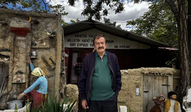 Atıklardan Sanat Yapan Emekli Öğretmenin Sanat Evi