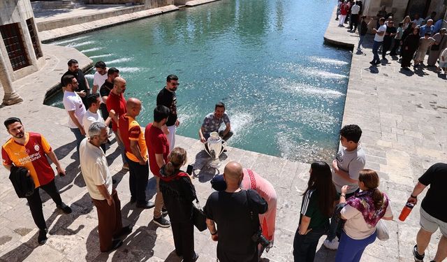 Şampiyon Galatasaray'ın Kupası Balıklıgöl'de Taraftarla