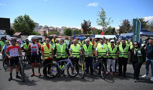 Gaziantep ve çevre iller pedal çevirdi: 13. Yeşilay