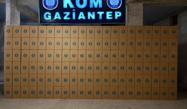 Gaziantep'te kaçakçılık operasyonuna 5 gözaltı
